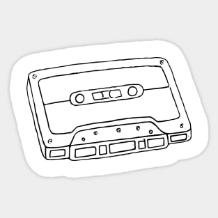 Cassette Tape Sticker